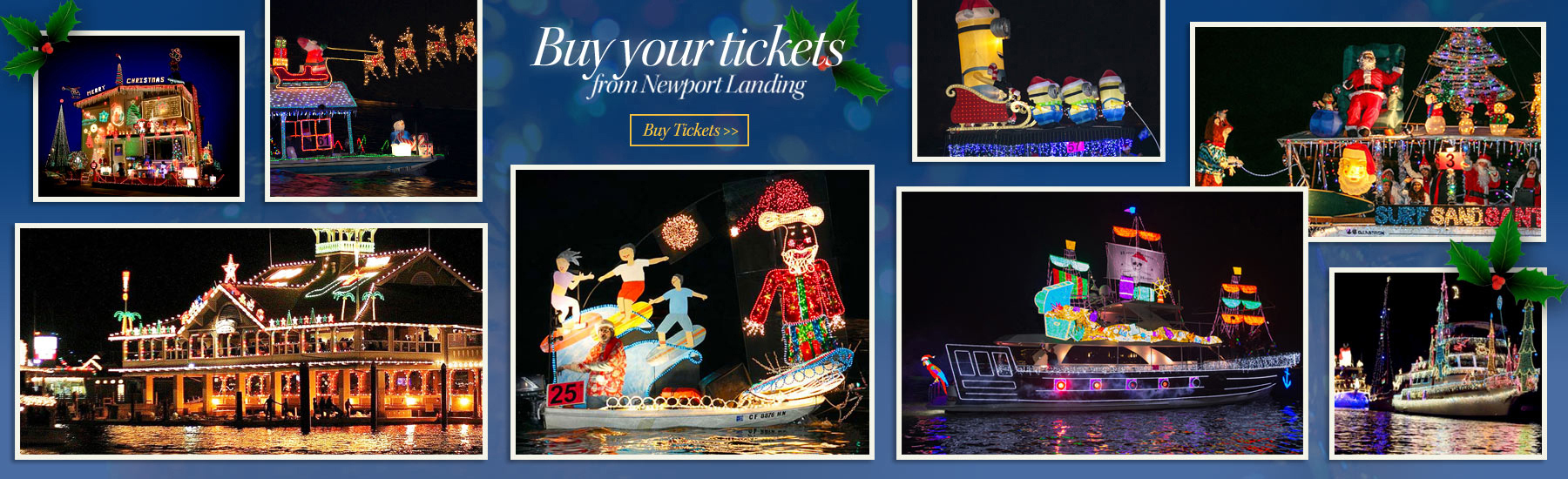 Newport Beach Christmas Boat Parade Reserve Tickets